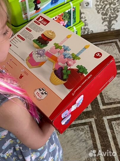 Детский конструктор аналог duplo и lego