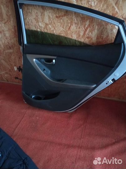 Элементы задней правой двери hyundai elantra 5 мд