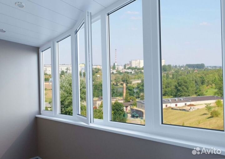 Комплексное остекление и отделка