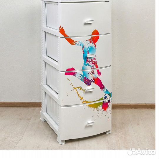 Комод детский пластиковый