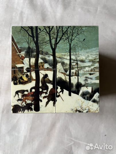 Кубик рубика,с картинами Брейгеля