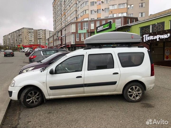 Автобокс на крышу Лада Ларгус 530 литров