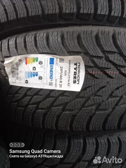 Nokian Tyres Hakkapeliitta R3 SUV 275/40 R21 и 315/35 R21