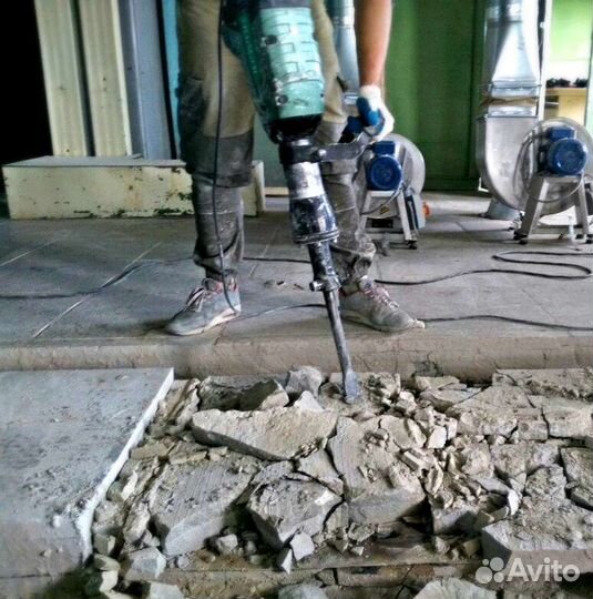 Демонтажные работы,слом стен, и вывоз мусора