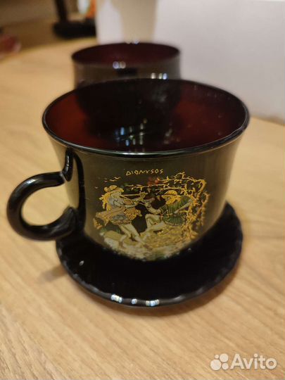 Чайный набор на 6 человек стекло