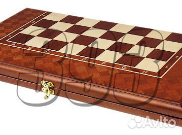 Нарды, шашки Легенда (махагон) (47209)