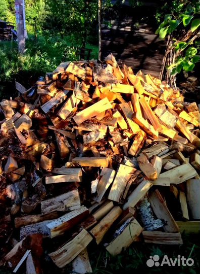 Дрова сухие колотые с доставкой