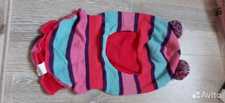 Шапочки и шарфы на 3-6 лет