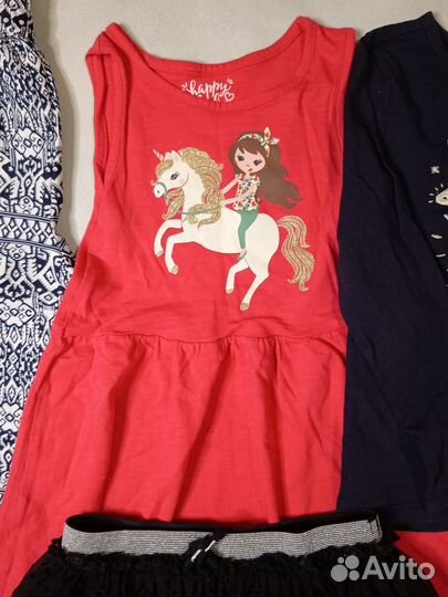 Вещи пакетом на девочку, размер 104/110