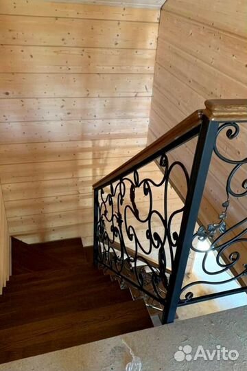 Обшивка ступеней Ясенем