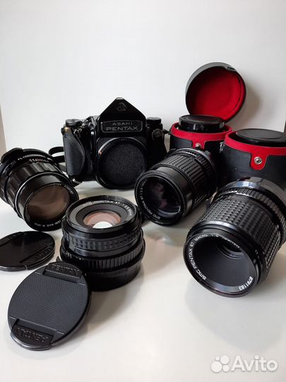 Pentax 6x7 mlu и оптика
