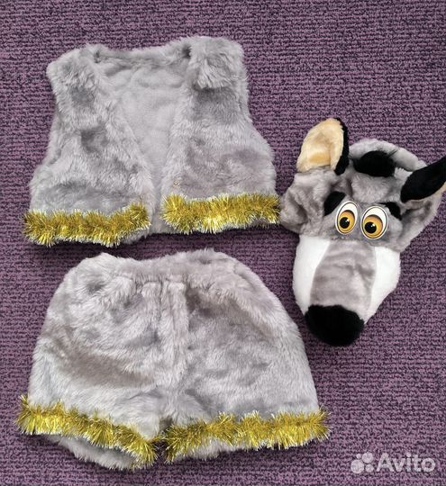 Новогодний Костюм Волка