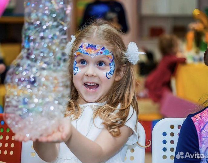 Шоу мыльных пузырей