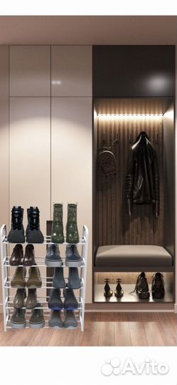 Полка/этажерка для обуви.Новые.68х49х19см