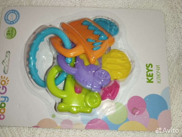 Грызунки, погремушки, подвесы