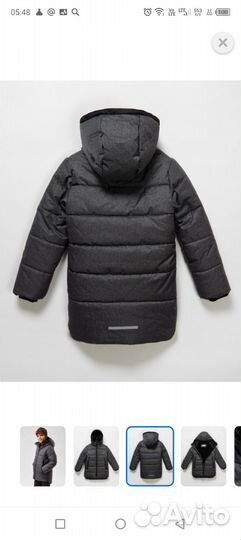 Куртка зимняя для мальчика 146 новая