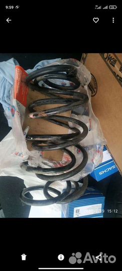 Передние пружины Ford Focus 3 рестайлинг