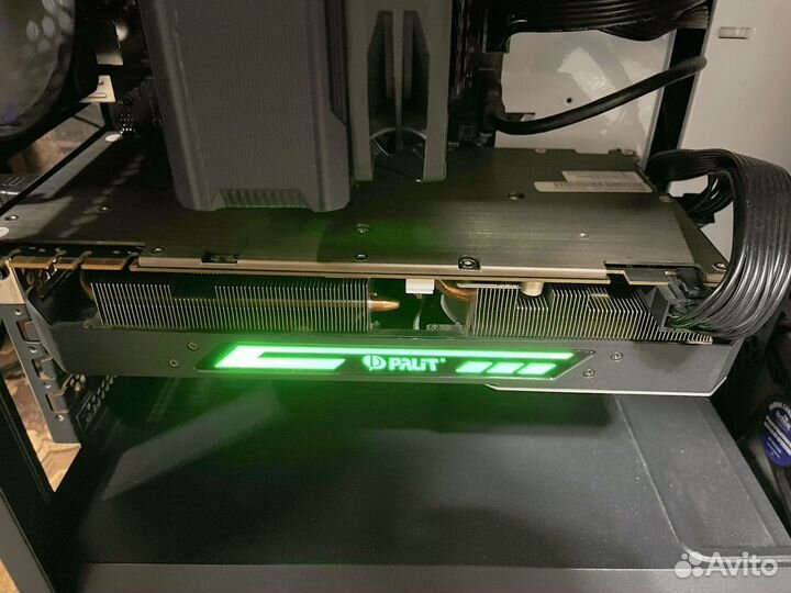 Видеокарта palit GTX 1070 super jetstream