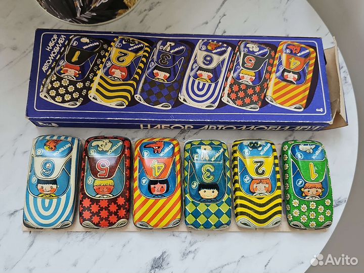 Набор машинок СССР