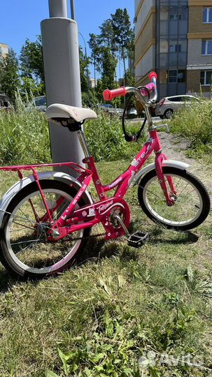 Велосипед для девочки 16 дюймов