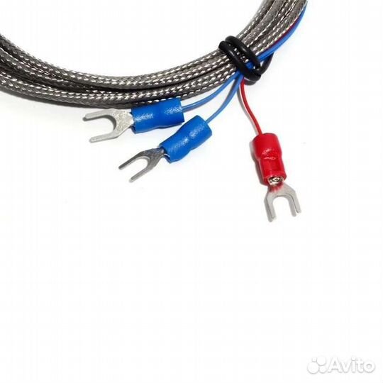 Датчик температуры PT100 4*50мм с кабелем 2 метра