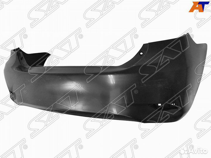 Задний бампер тойота королла 150 кузов рестайл №91