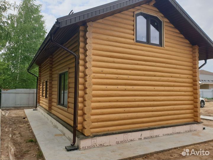 Покраска деревянных домов и фасадов