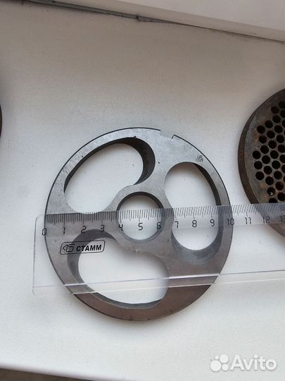 Комплект Ножи и решетка для мясорубки пп зип