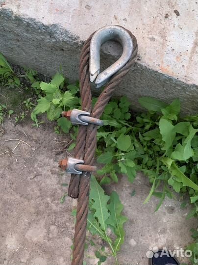 Трос буксировочный