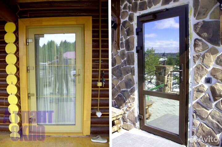 Входные Алюминиевые двери