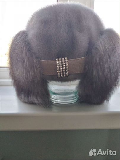Шапка норковая женская