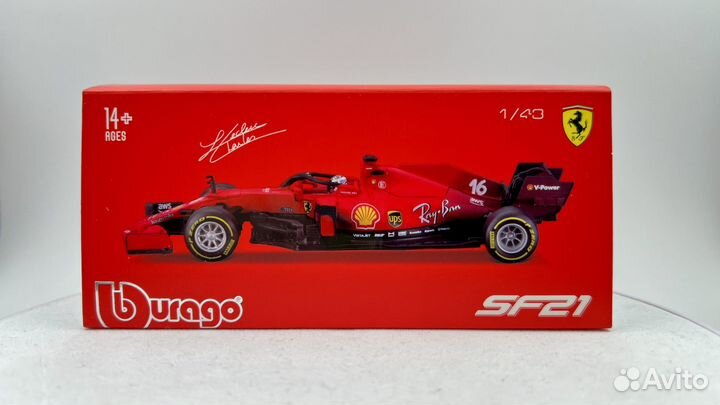 Charles Leclerc #16 SF21 Scuderia Ferrari 2021