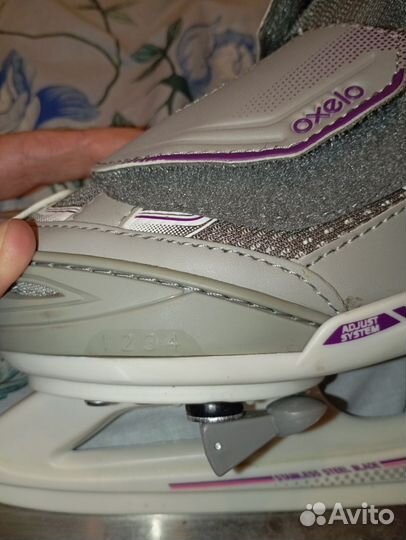 Коньки детские раздвижные oxelo 32 35