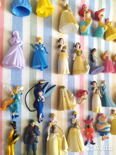 Фигурки принцессы киндеры питомцы разные