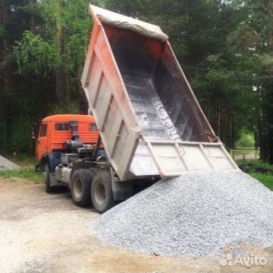Щебень гравийный