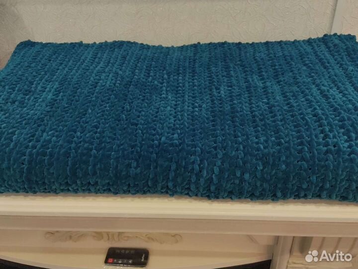 Плед вязаный