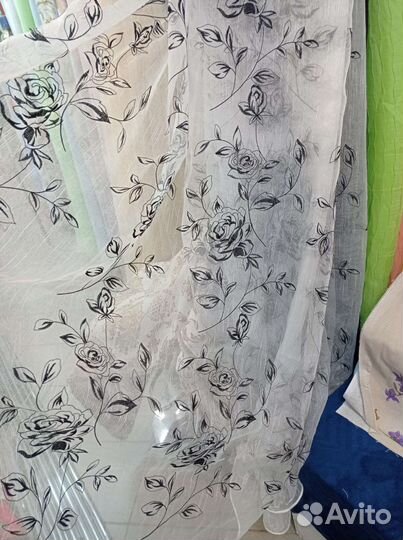 Тюль, гардины