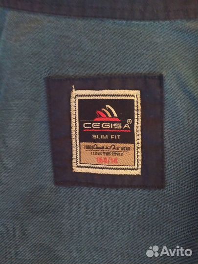 Рубашка школьная для мальчика 164