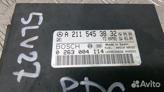 Блок PDC (парктроников) mercedes benz E-class W211