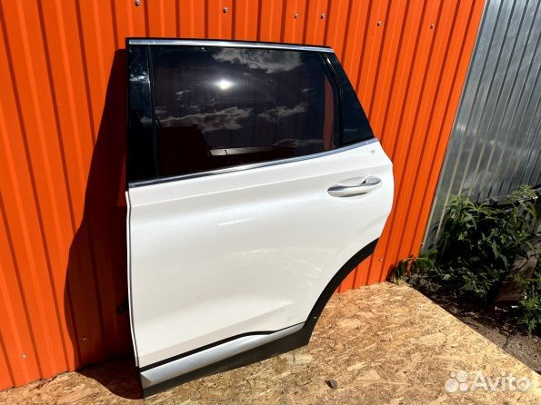Дверь задняя левая Hyundai Santa f e 4