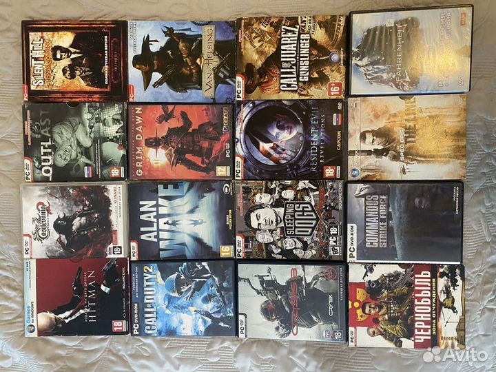 Диски игры на пк