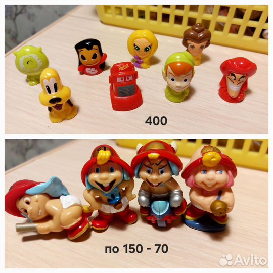 Игрушки из киндера