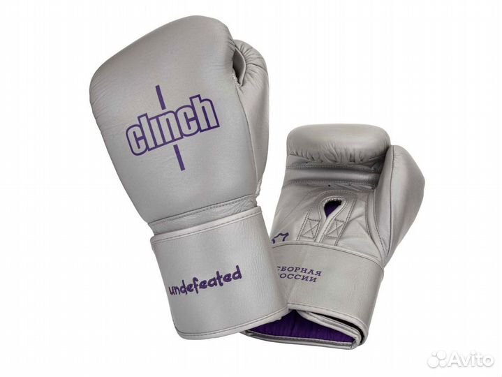 Перчатки боксерские Clinch Undefeated Russian Team
