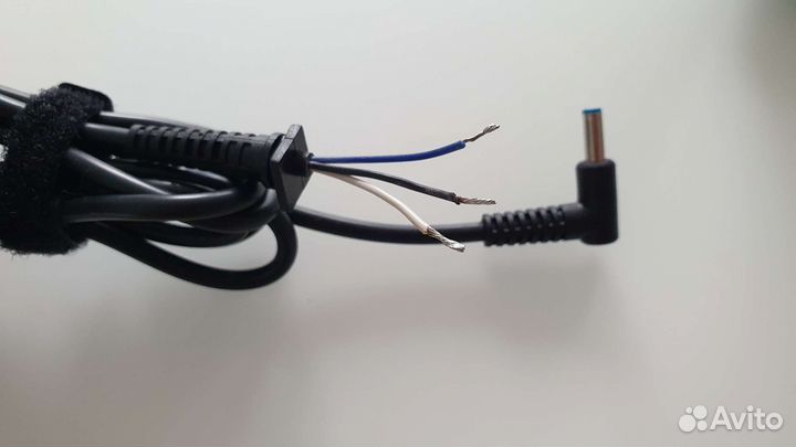 Кабель блока питания зарядки ноутбука HP 4.5*3.0