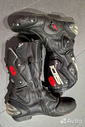 Мотоботы sidi Vertigo перфорированные