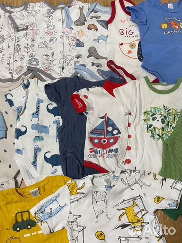 Детская одежда пакетом 56-62 на лето