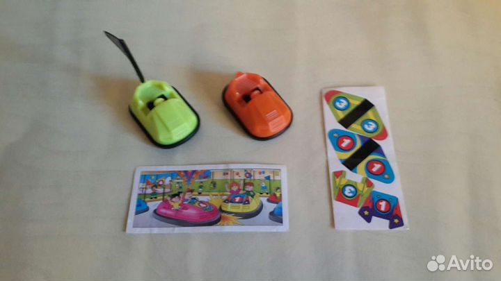 Игрушки сборные из Kinder Surprise техника