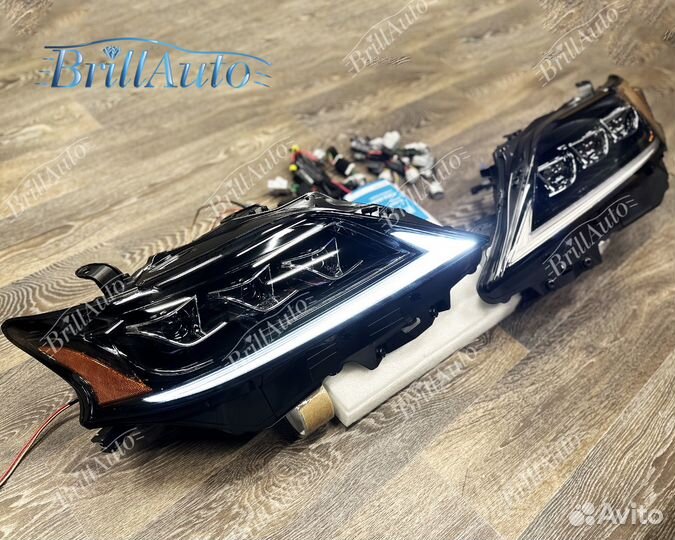 Светодиодные фары Lexus RX 3 2008-2015 стиль 2023