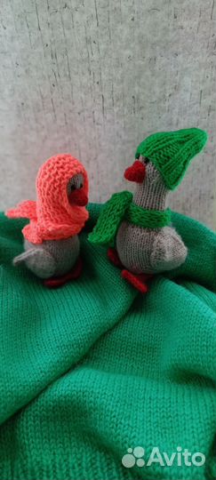 Вязаные игрушки ручной работы