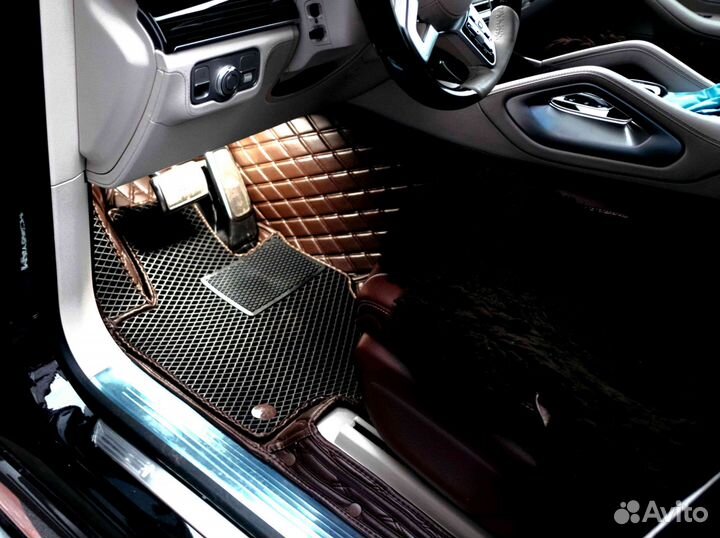 Автоковрики на Mercedes-Benz GLS-Maybach 2021г